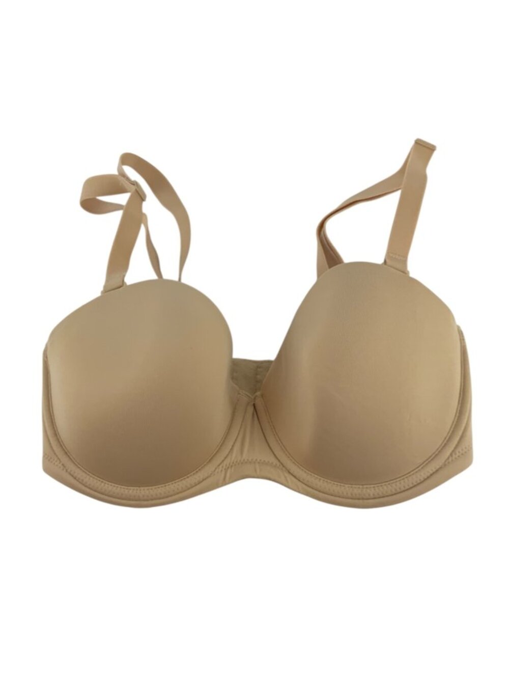 Wacoal Red Carpet Convertible Underwire Bra 854119 Beige Sz 30DD Lightly Padded